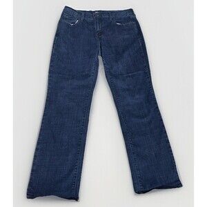 Levi 505 Jeans Women's Size 30 Straight Leg Dark Wash 28" Inseam 10" Rise